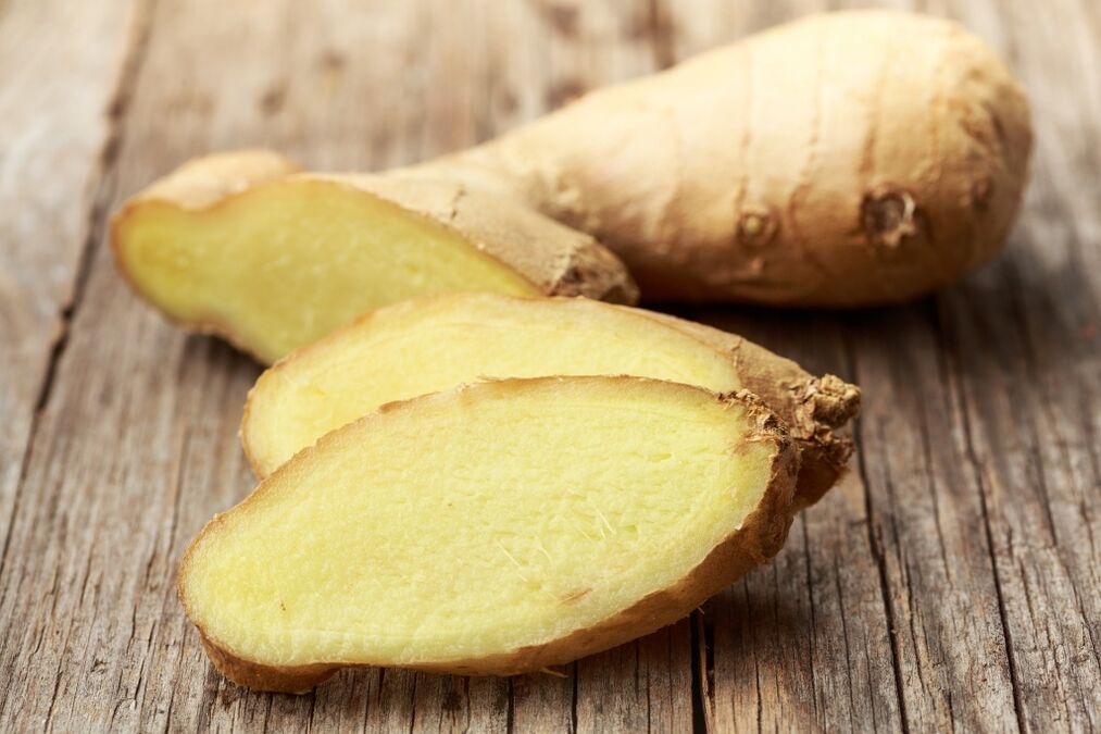 low potency ginger root