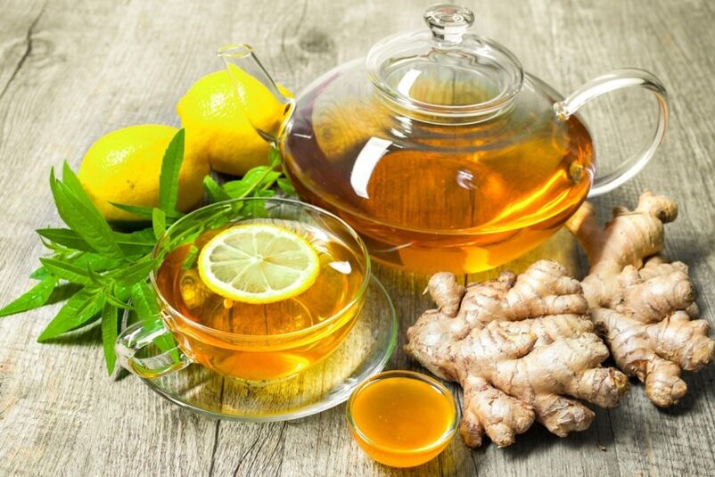 Lemon ginger tea will help bring a man's metabolism in order